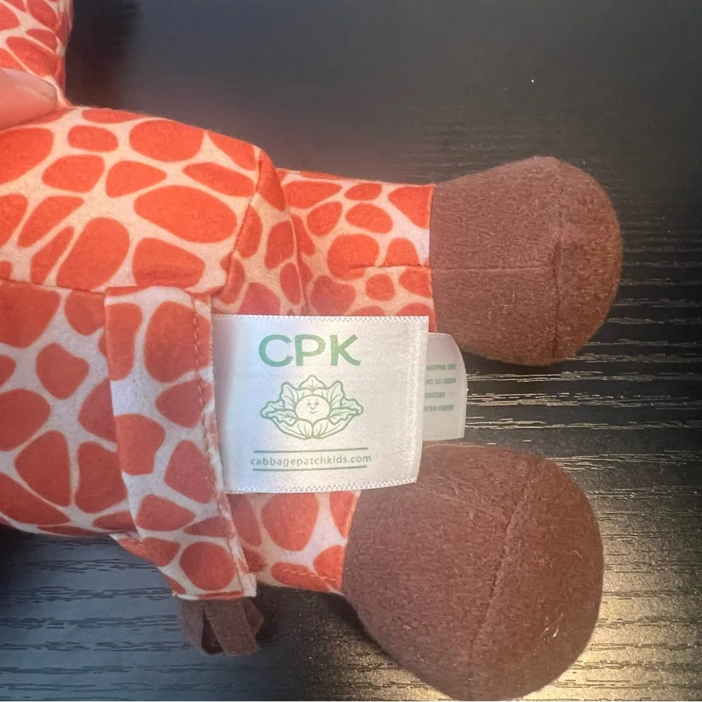 Cabbage Patch Kids Collectible Cutie 9” Doll Zoo‎ Friend Garnet Giraffe #191 - Picture 5 of 8